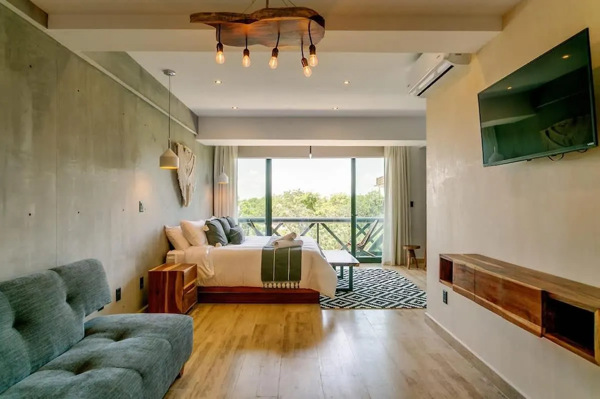 Chic Studio In Tulum Perfect For Digital Nomads Lejlighed